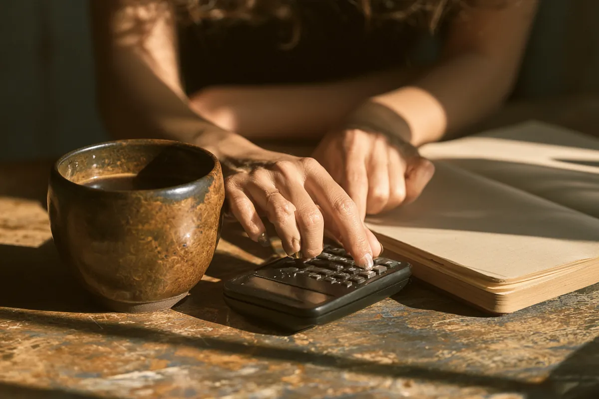 Estimating a personal loan rate with a calculator and notebook — Headway Capital